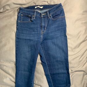 Levi’s high waisted jeans